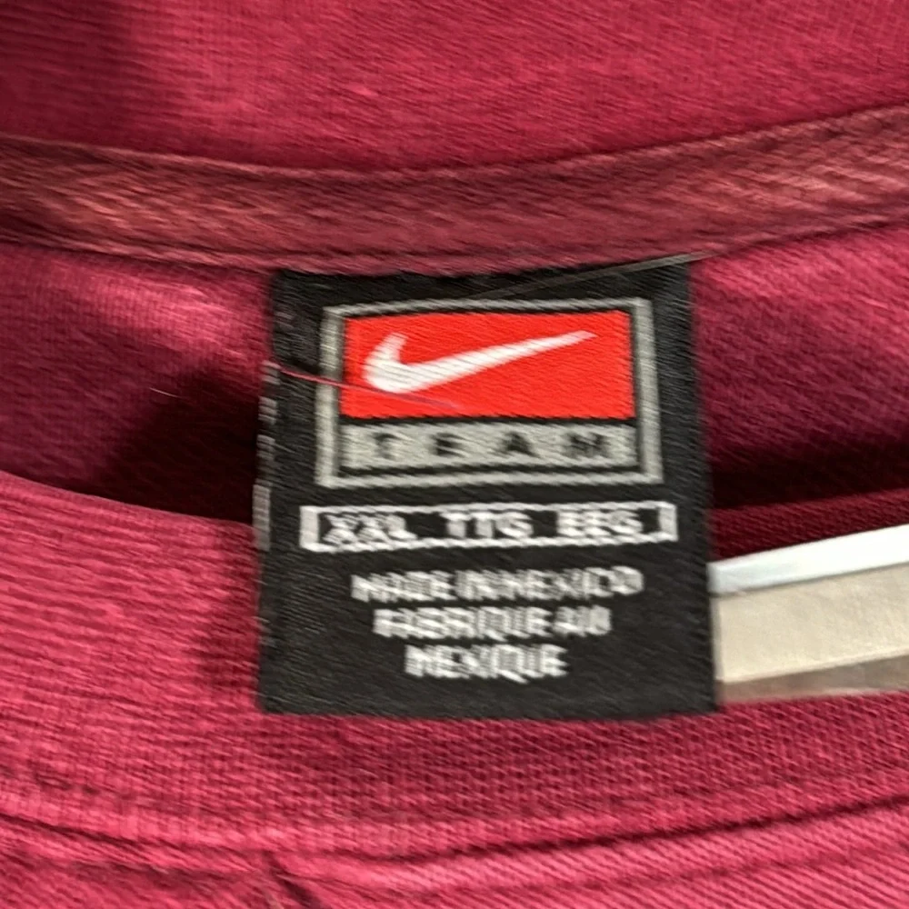 Vintage Nike Team Harvard Maroon Red Sweatshirt‎ Size XXL